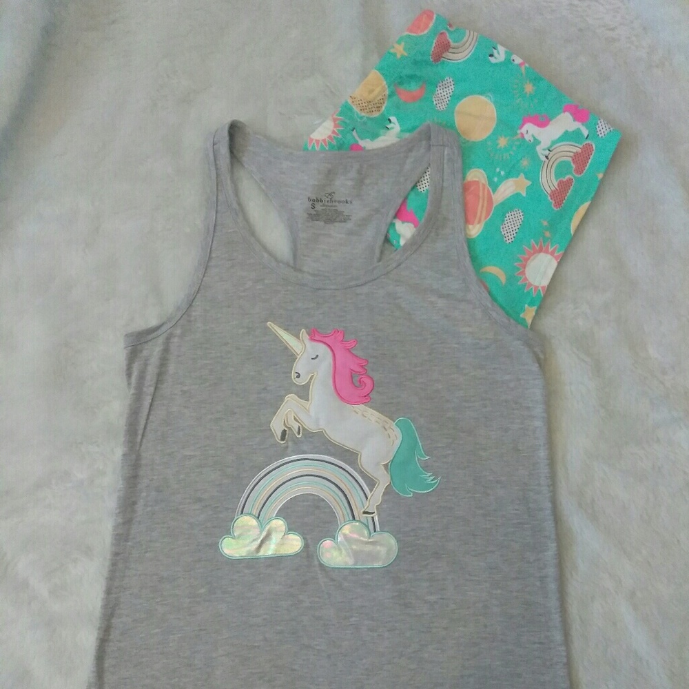 NWT (2) Pair Womens Knit Pajamas Tank/Shorts